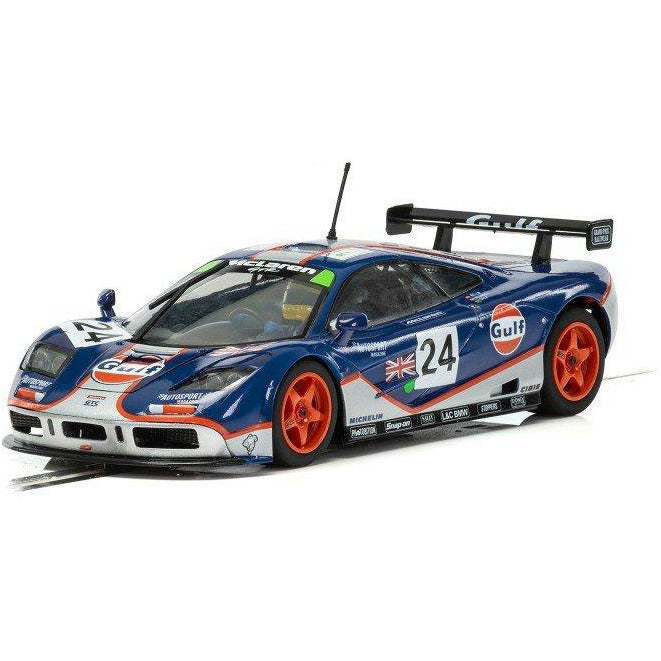 McLaren F1 GTR 24 Hours of Le Mans 1995 No. 24 GTC Gulf Racing Scalextric Slot Car