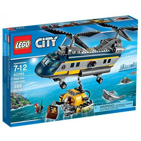 Lego City: Deep Sea Helicopter 60093