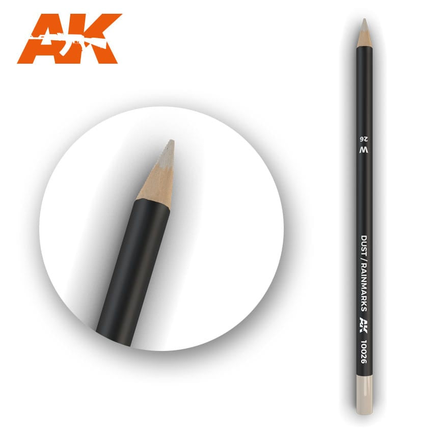 AK Weathering Pencil - Dust Rainmarks