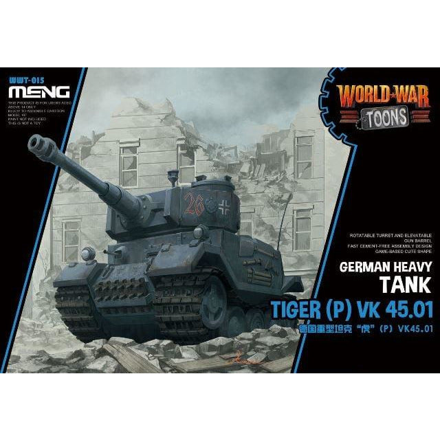 Tiger (P) VK 45.01 German Heavy Tank WWT-015 World War Toons by Meng