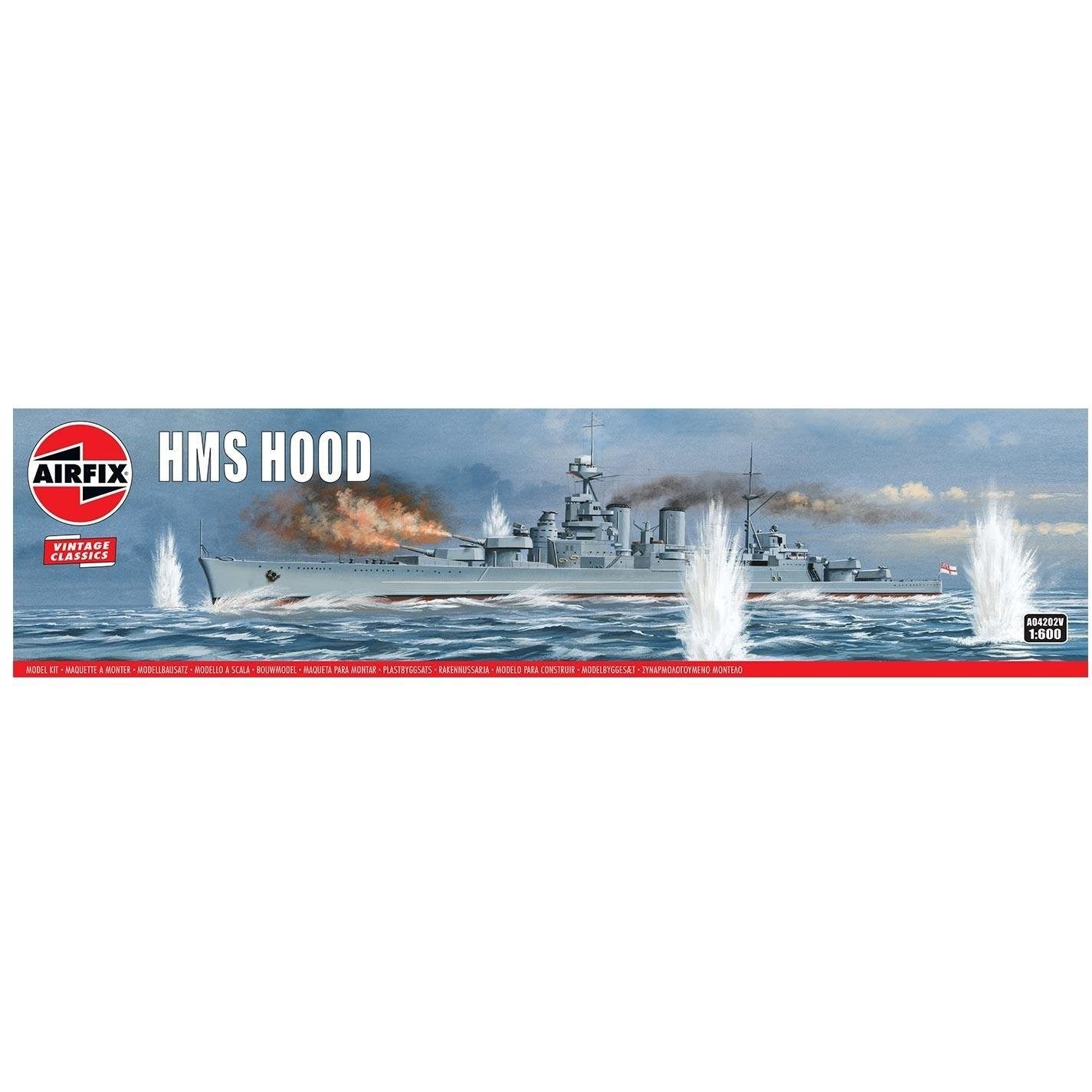 HMS Hood 1/600 Model Ship Kit #4202 by Airfix