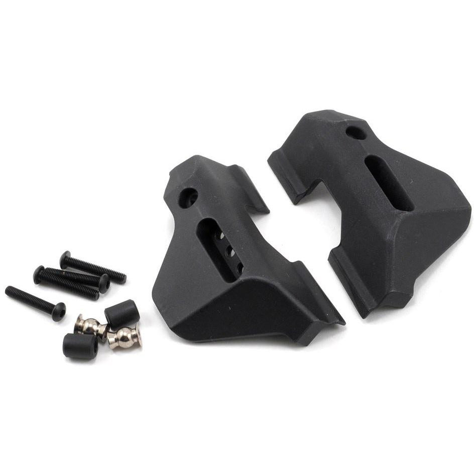 TRA6733 Suspension arm guards , rear (2)/guard spacers(2)/ Hollow balls(2)/ 3x18mm BCS(4)