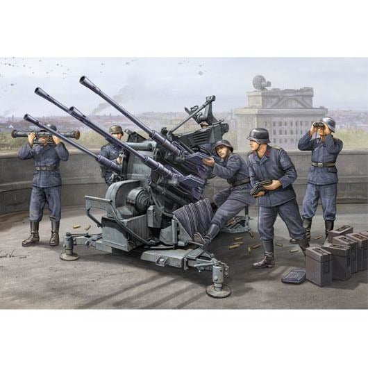 FLAK 38 (German 2.0cm anti-aircraft guns) 1/35 by Trumpeter
