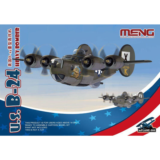 US B-24 Heavy Bomber Kids by Meng