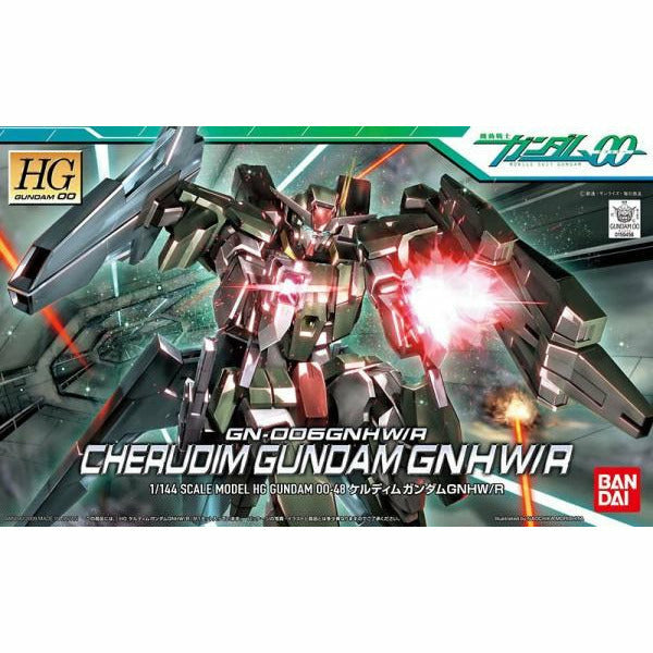 HG 1/144 Gundam 00 #48 GN-006GNHW/R Cherudim Gundam GNHW/R #5055878 by Bandai