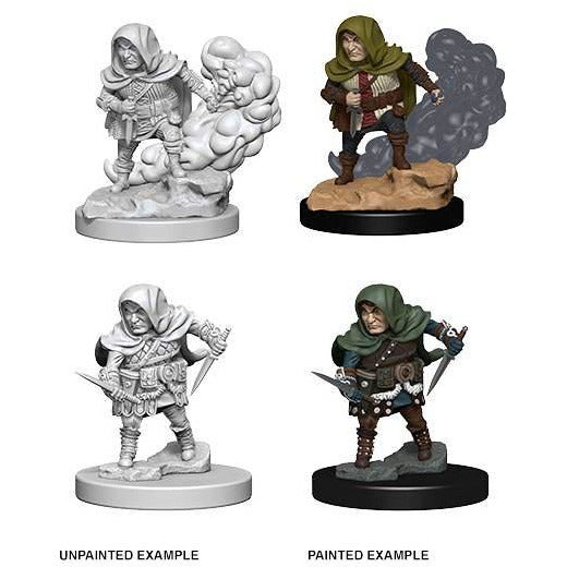 D&D Unpainted Mini - Halfling Male Rogue 72626