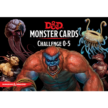 D&D Monster Cards: 0-5