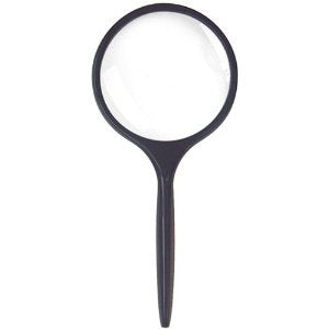 3" Round Glass Magnifier 3x Power