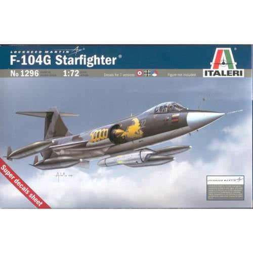 F-104 G Starfighter 1/72 #1296 by Italeri