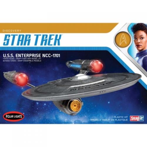 USS NCC 1701 Enterprise1/2500 Star Trek Discovery Model Kit #971 by Polar Lights