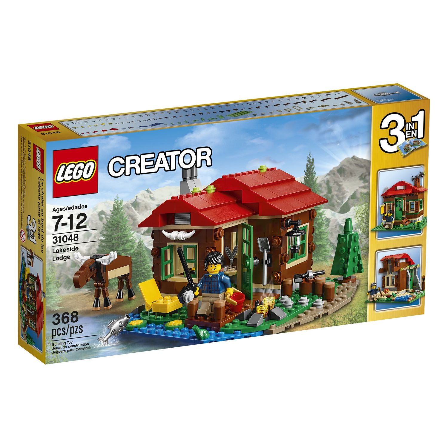 Lego Creator: Lakeside Lodge 31048