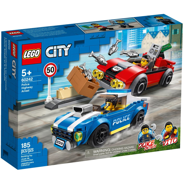 Lego City: Police Highway Arrest 60242