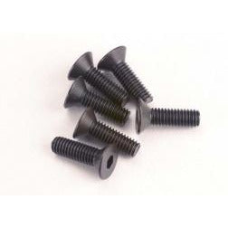 TRA2551 3 x 10mm Flat Head Screws (6 pcs)