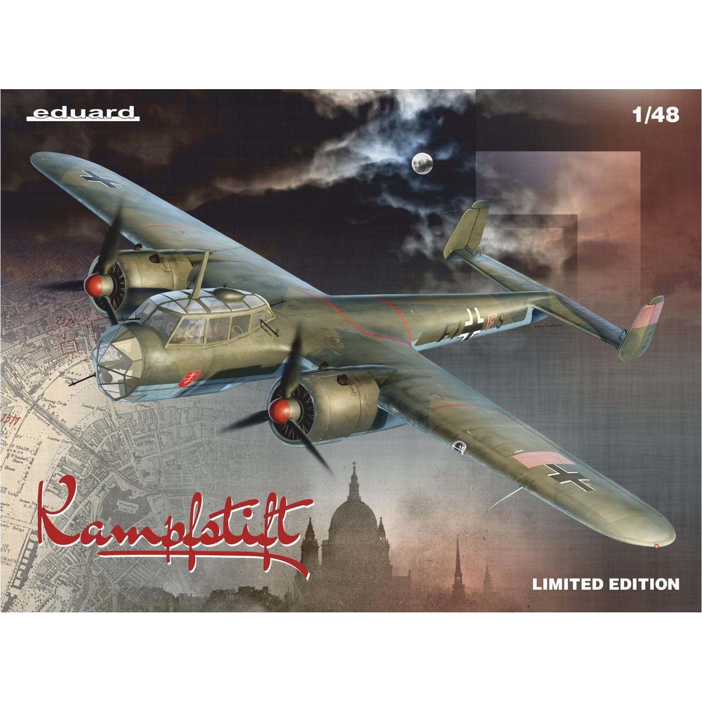 Dornier Do 17Z "Kampfstift" [Limited Edition] 1/48 #11147 by Eduard