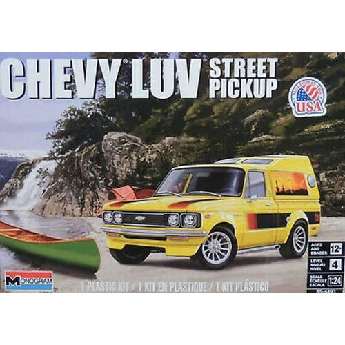 Chevrolet Luv Street Pickup 1/24 Model Truck Kit #4493 by Monogram