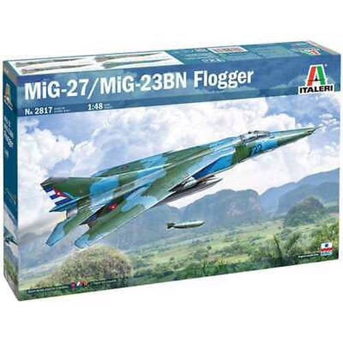 Mig-27 Flogger D 1/48 #2817 by Italeri