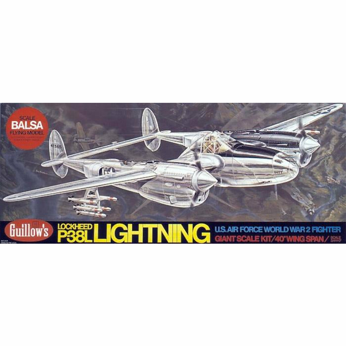 Guillows P-38L Lockheed Lightning