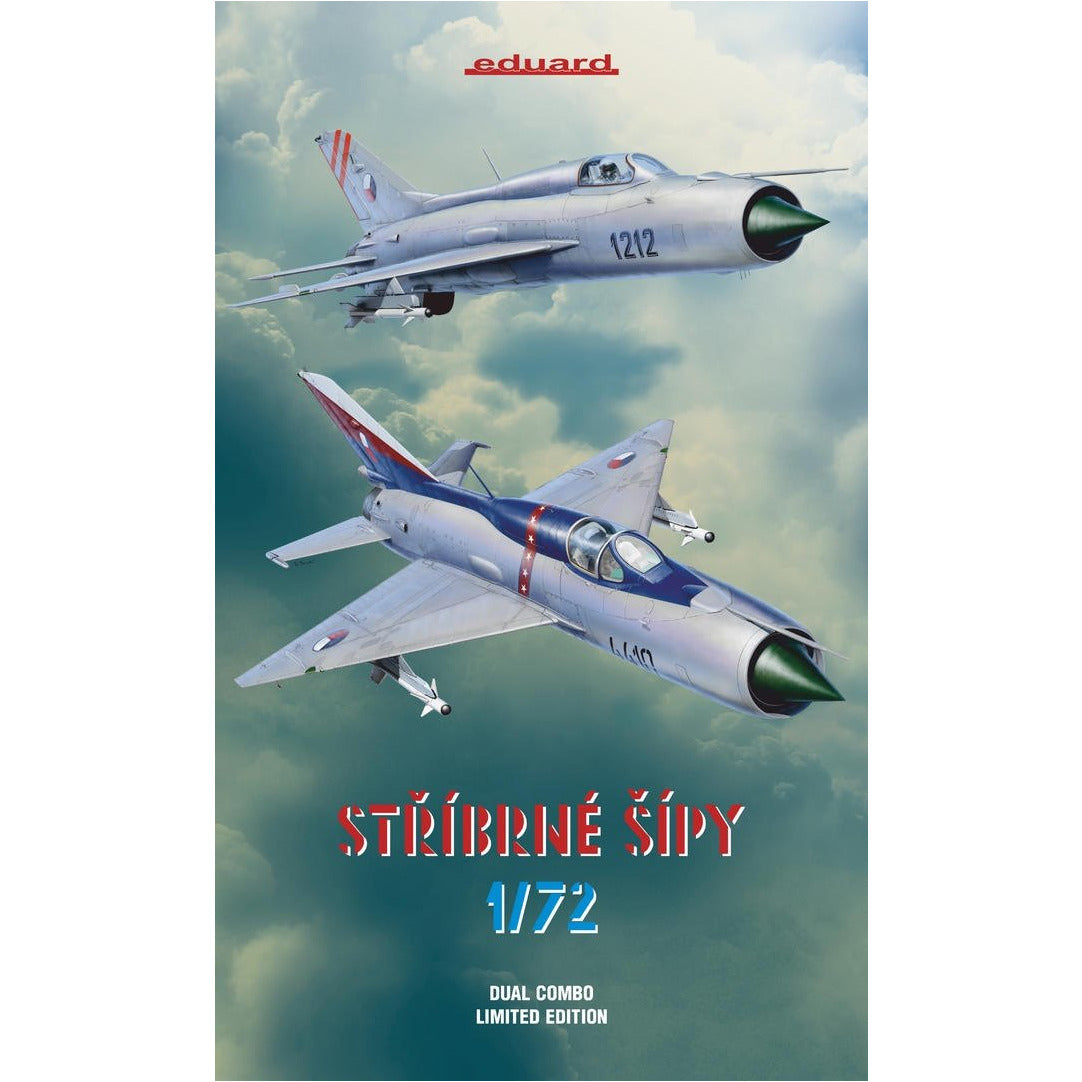 MiG-21PF/PFM "Stribrne Sipy" (Silver Arrows) [Limited Edition] 1/72 #2134 by Eduard