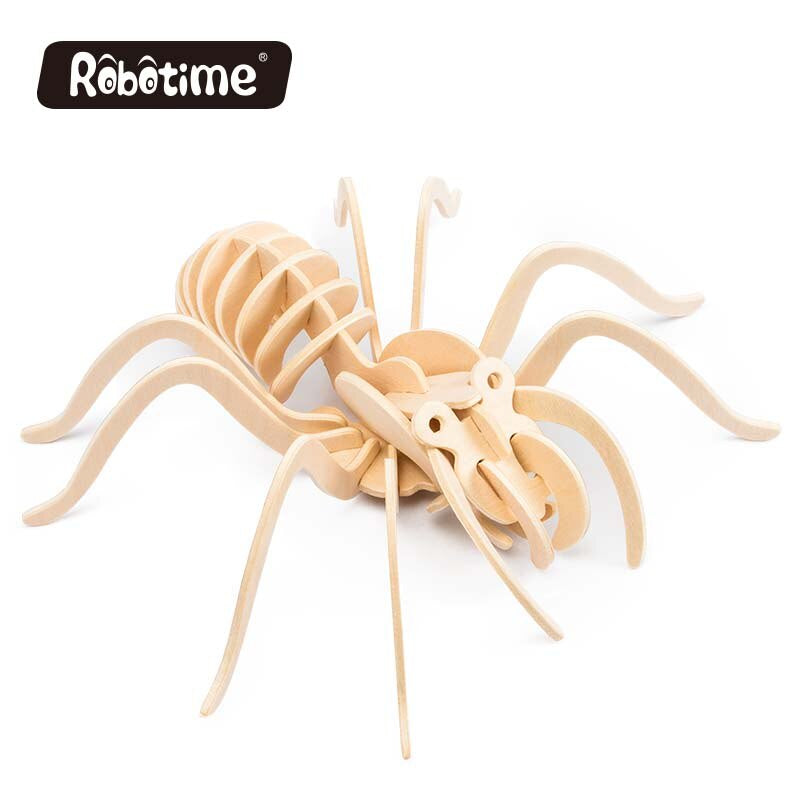 Wooden Spider by Robotime