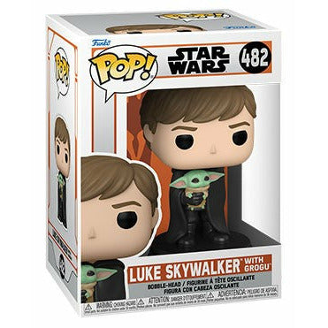 POP! Star Wars The Mandalorian - Luke Skywalker w/ Grogu