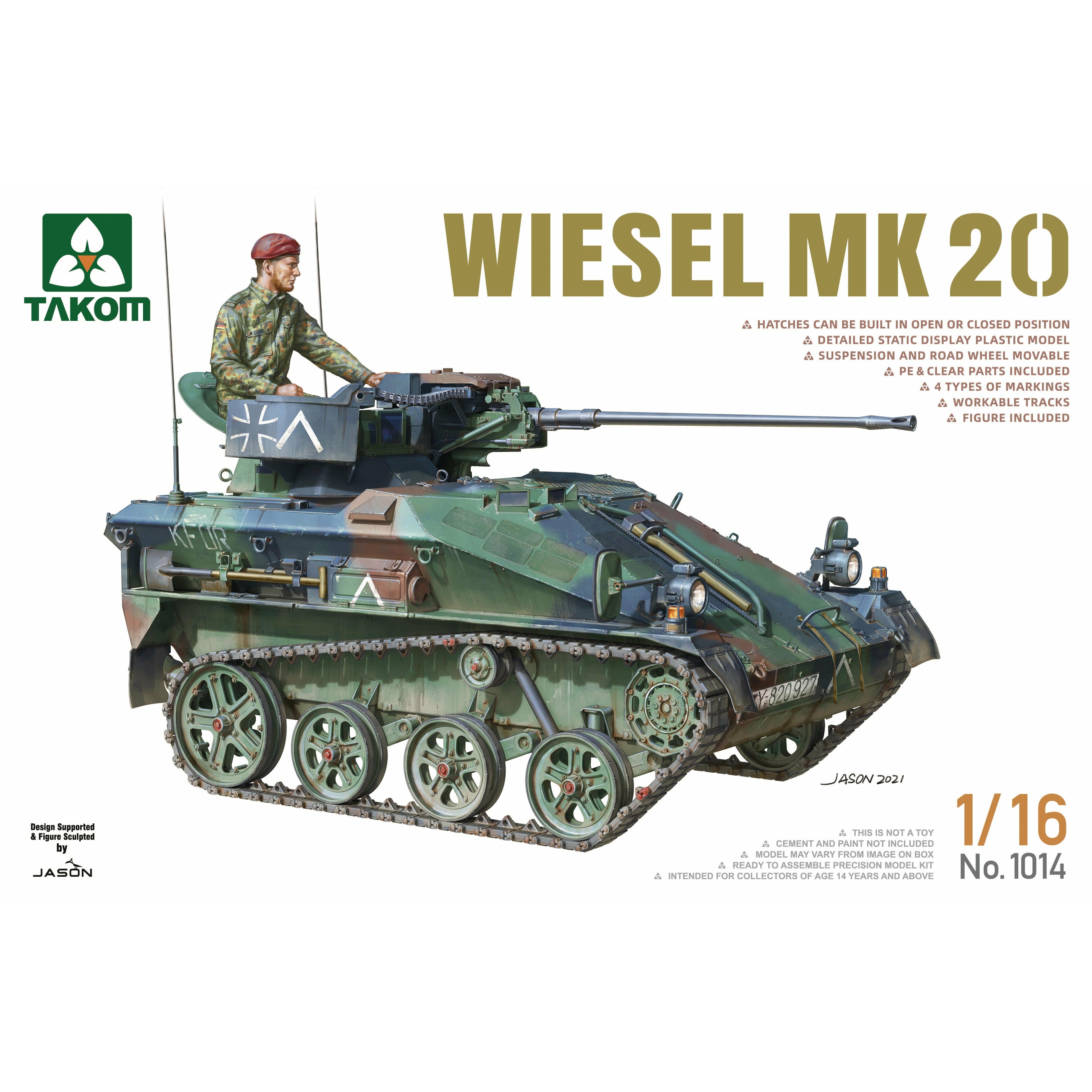 Wiesel MK20 1/16 #1014 by Takom