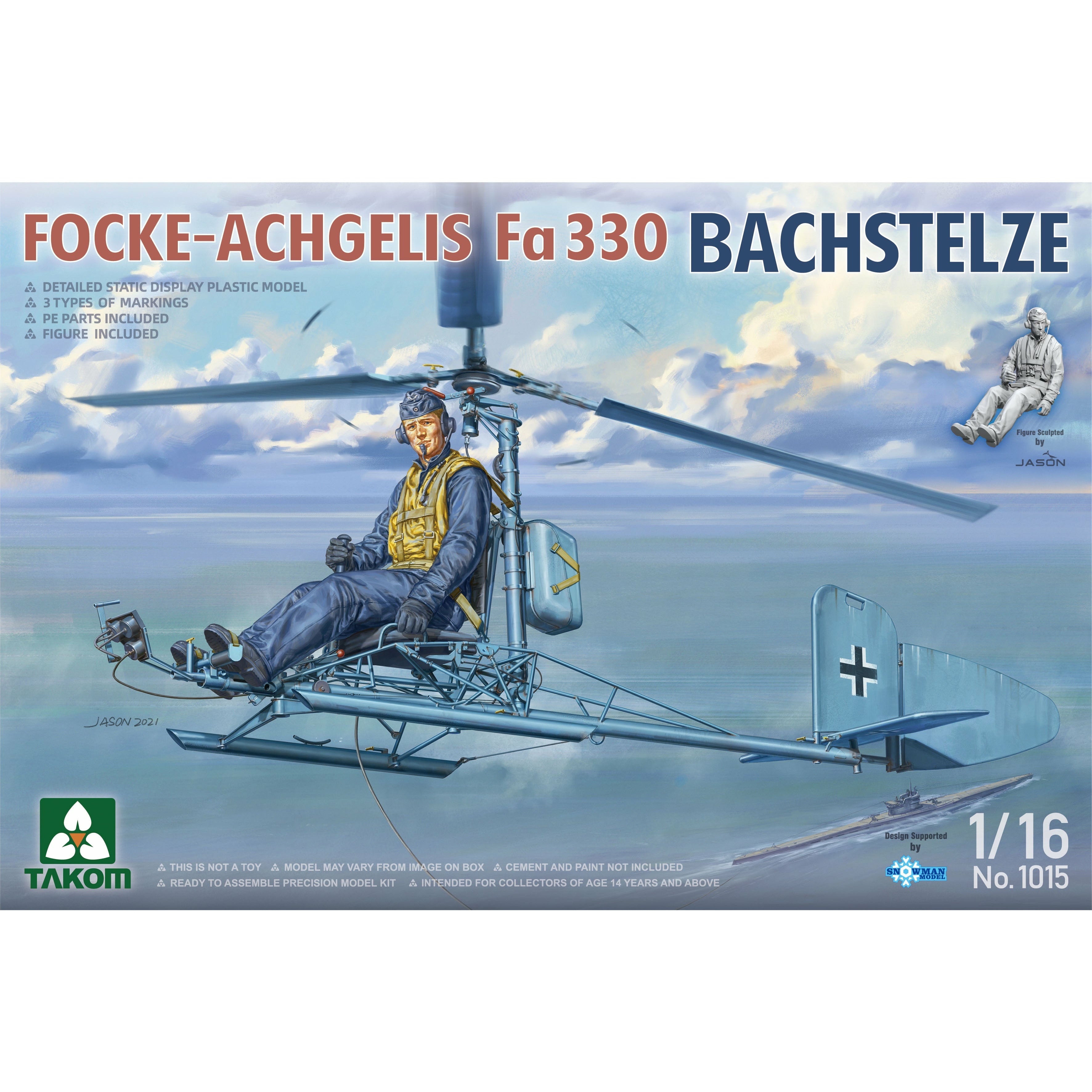 Focke-Achgelis FA 33 Bachstelze 1/16 #1015 by Takom