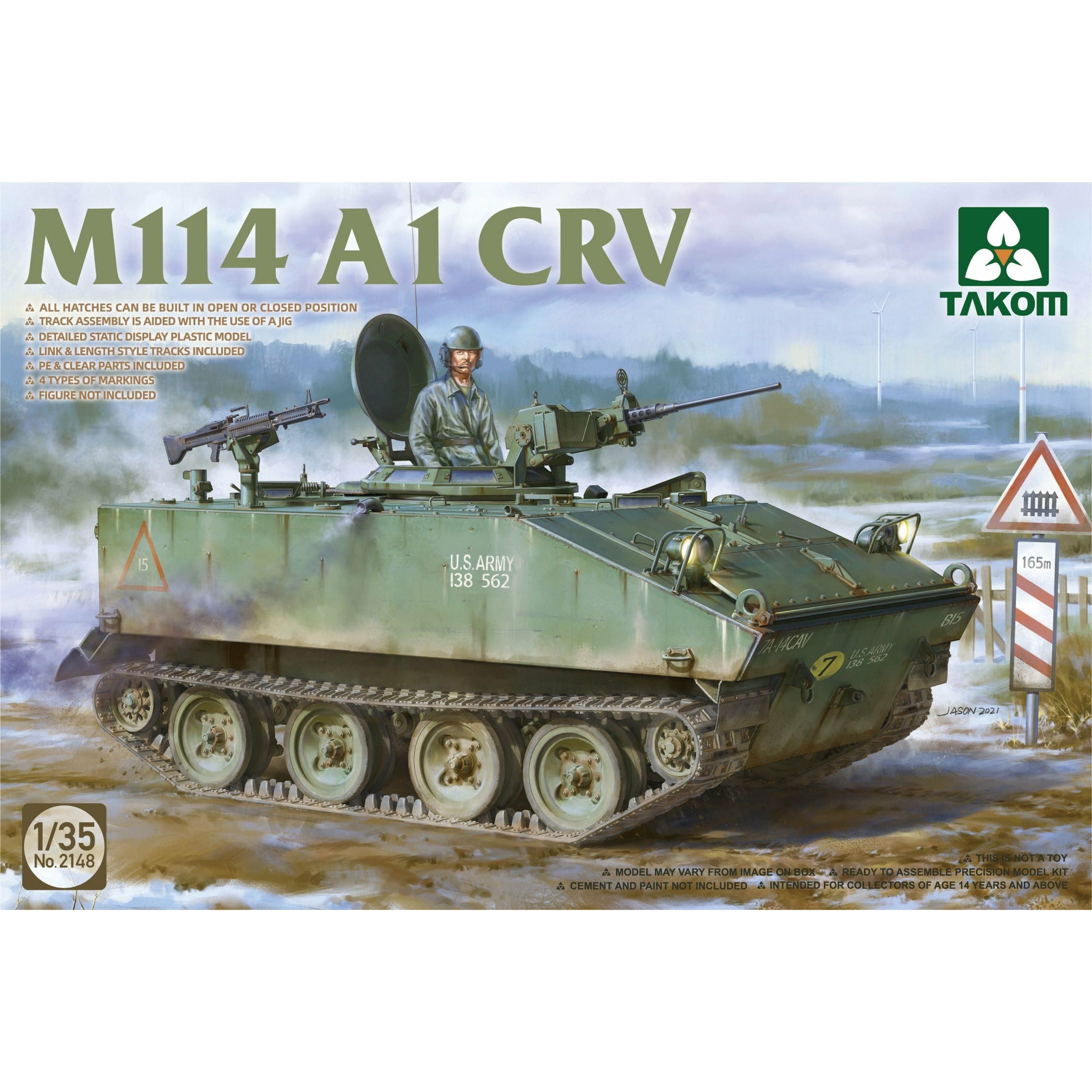 M114 A1 CRV 1/35 #2148 by Takom