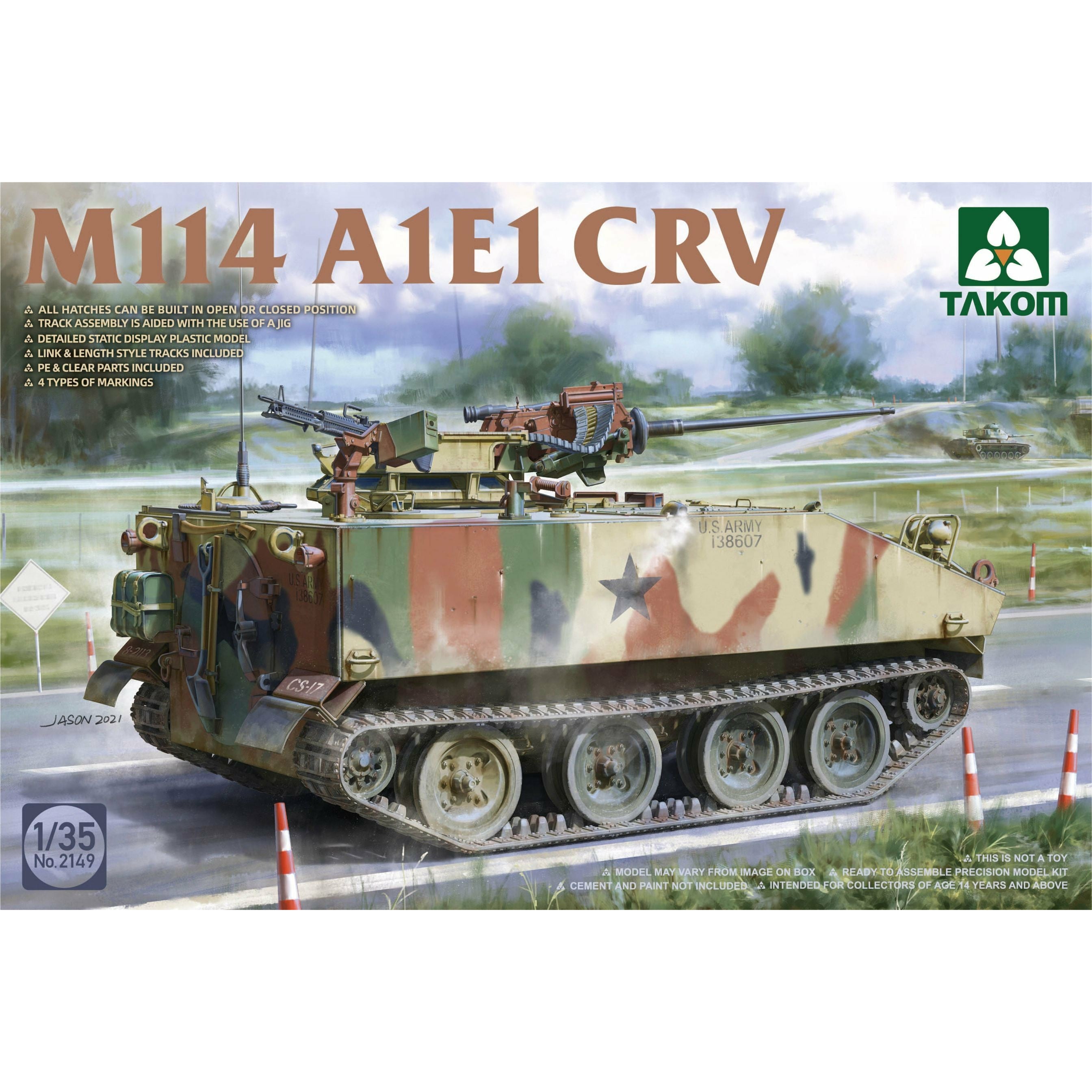 M114 A1E1 CRV 1/35 #2149 by Takom