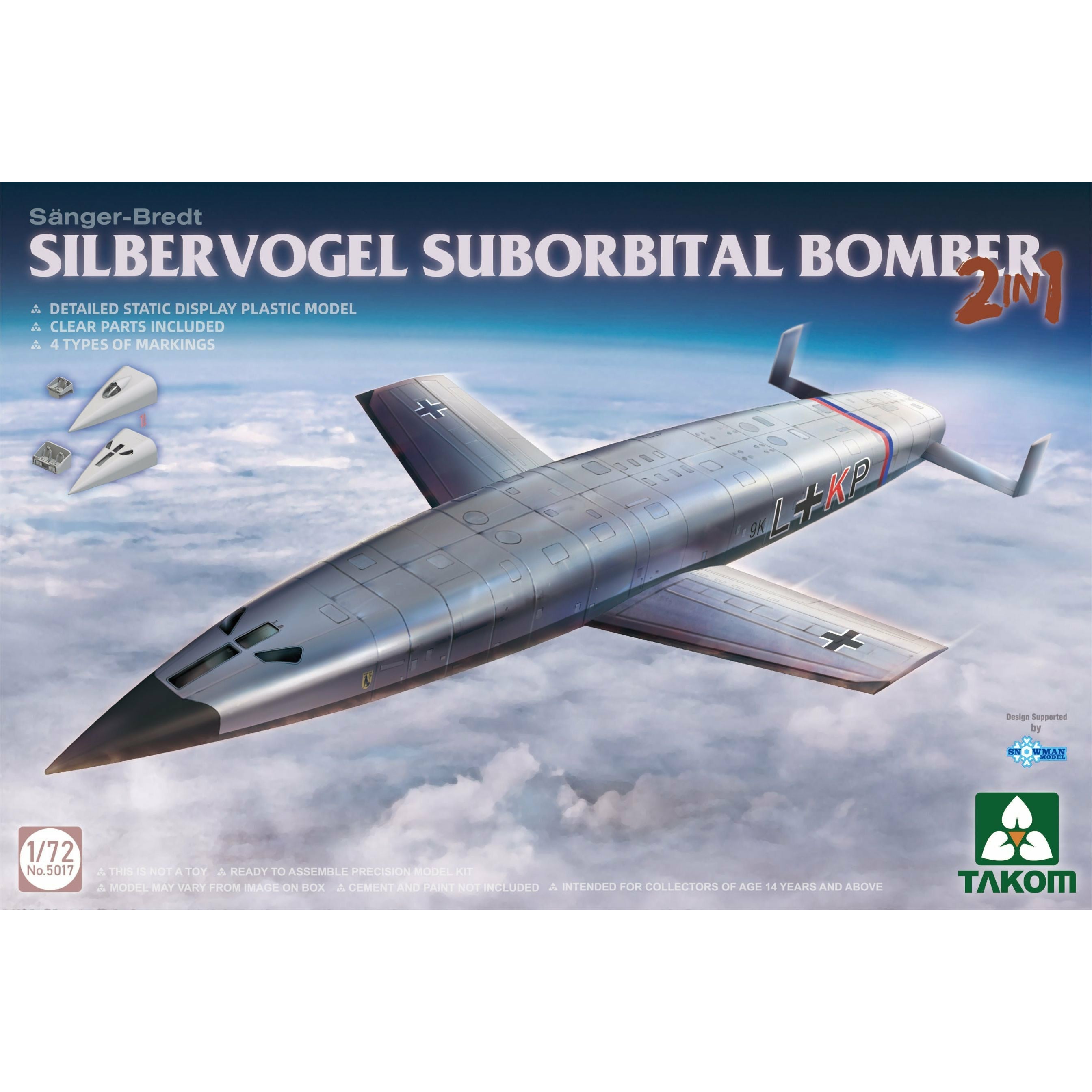 Silbervogel Suborbital Bomber 1/35 #5017 by Takom