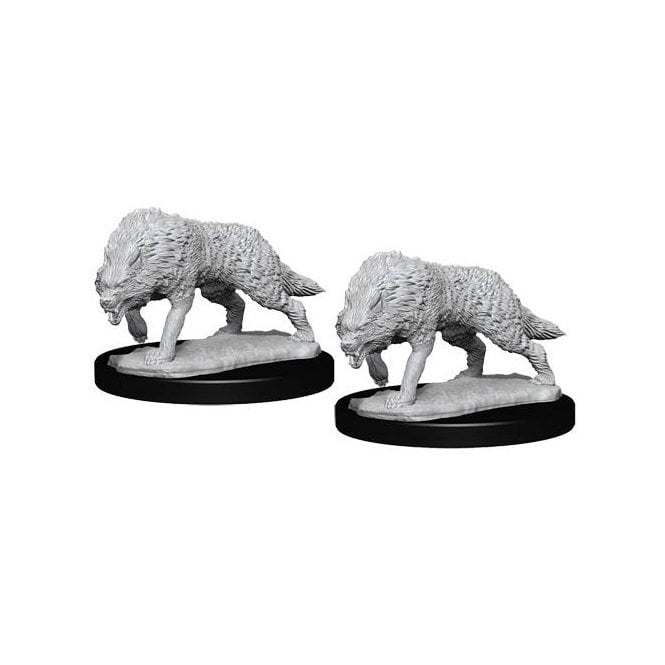 D&D Unpainted Mini - Timber Wolves 73553