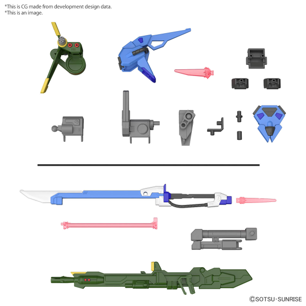 Option Parts Set Gunpla 02 (Launcher Striker & Sword Striker) #5066693 by Bandai