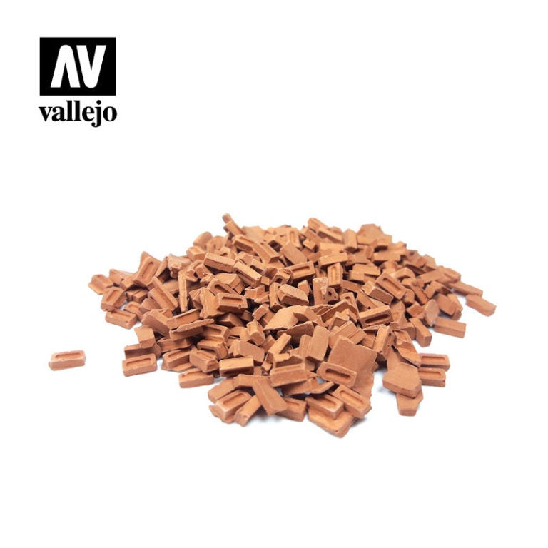 Vallejo 1/35 Coloured Bricks (40g) SC232