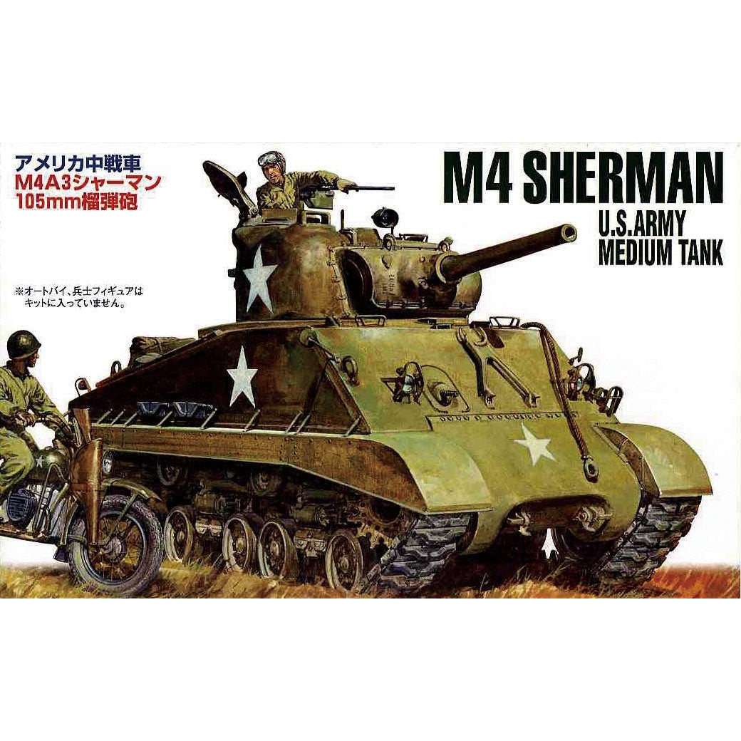 M4A3 Sherman 1/76 by Fujimi