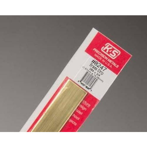 K&S Brass Strip - .064 x 3/4" KSE8247
