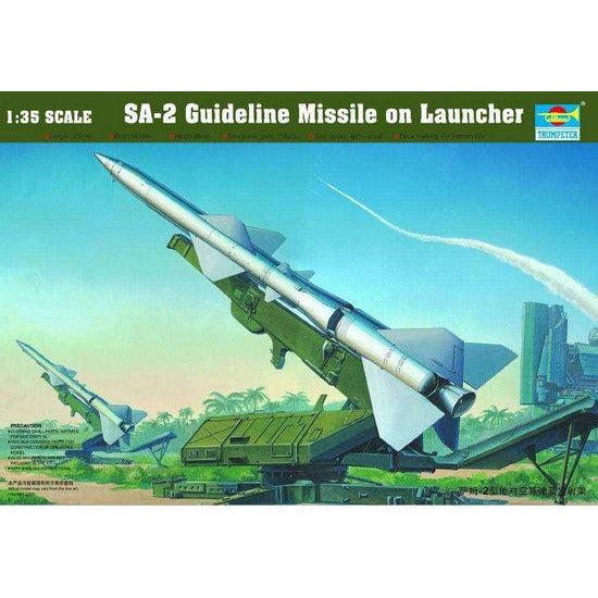 SA-2 Guideline Missile on Launcher 1/35 by Trumpeter