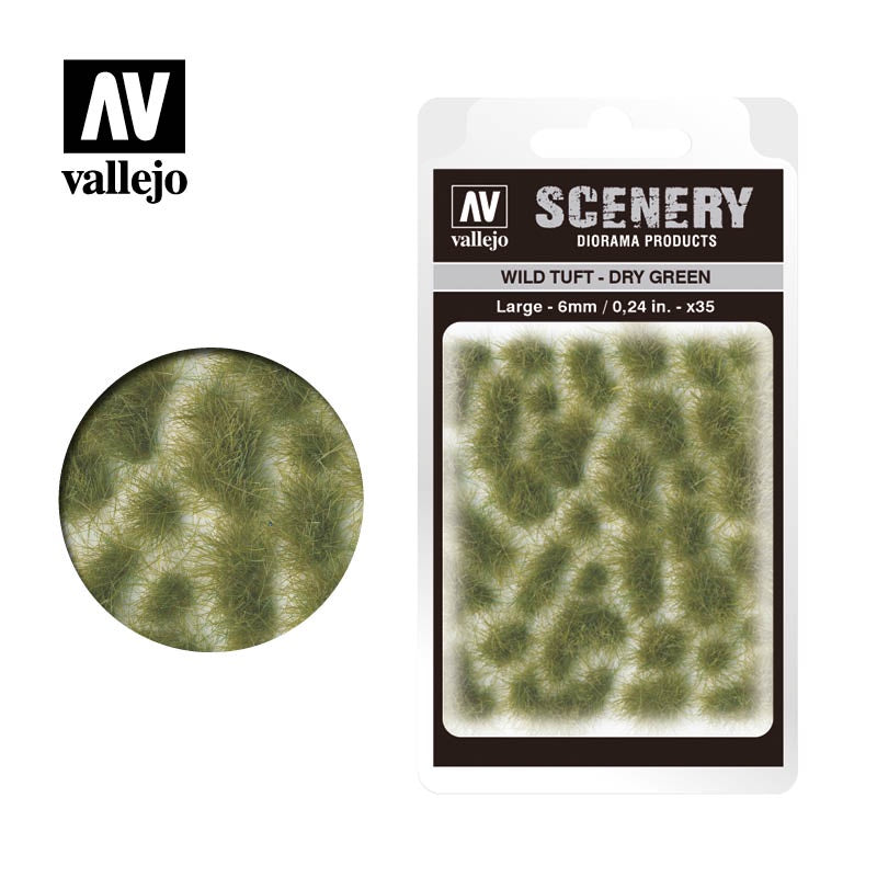 Vallejo Wild Tuft Dry Green - Large SC415