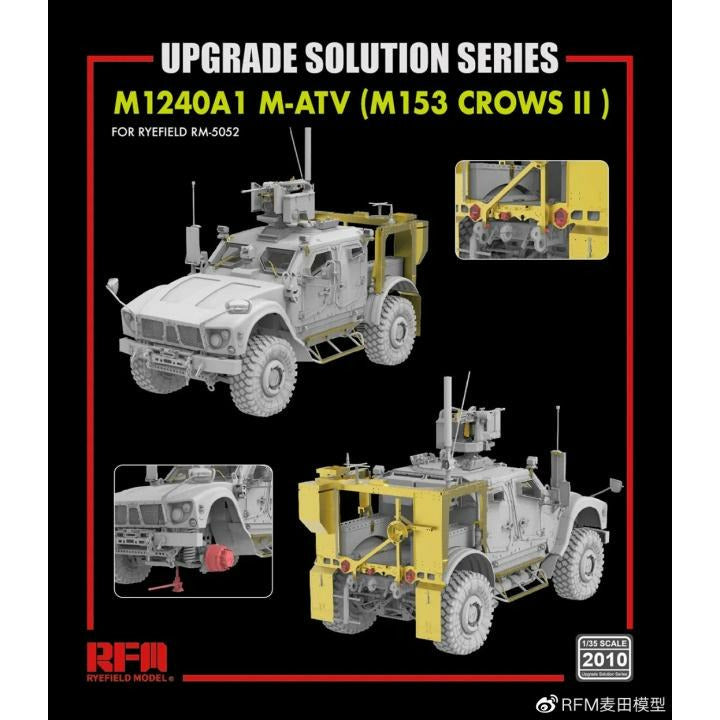 Upgrade M1240A1 M-ATV (M153 CrowsII) 1/35 #2010 by Ryefield Model