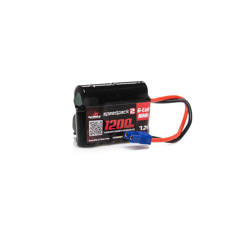 Speedpack2 7.2V 1200mAh 6C NiMH, EC3, MINI-S