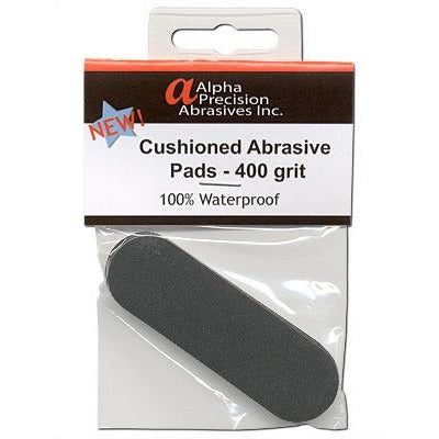 Alpha Abrasives Cushioned Abrasive Pads Refill for Sanding Kit 400 grit Waterproof 6 pieces ALP904