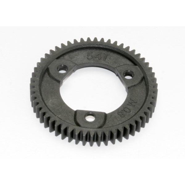 TRA3956R Spur Gear, 54-Tooth (0.8 Metric Pitch, Compatible with 32-pitch) (requires TRA6814 Center Differential)