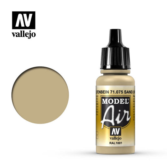Vallejo Model Air 71.075 Ivory 17mL