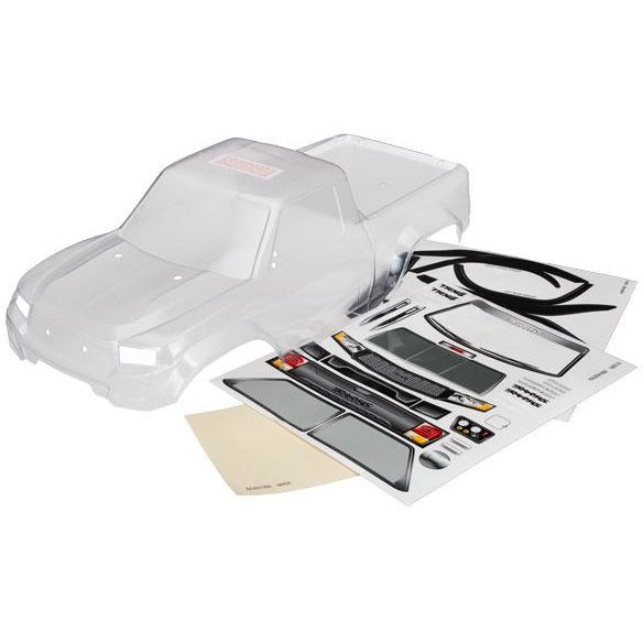 TRA8111R Body, TRX-4 Sport (clear, trimmed, die-cut for LED light