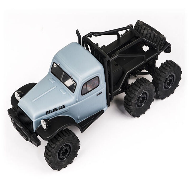 FMS 1/18 6WD Crawler RTR Brushed Atlas - Blue FMMROC002T2