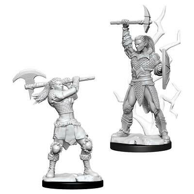 D&D Unpainted Mini - Female Goliath Barbarian 73834
