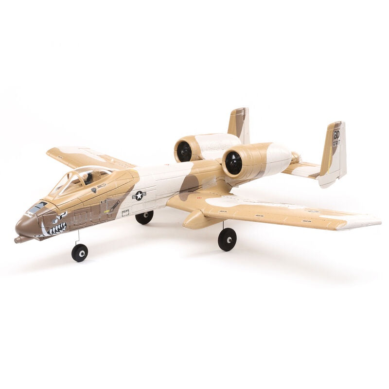 E-Flite UMX A-10 Thunderbolt II 30mm EDF BNF Basic with AS3X and SAFE Select, 562mm