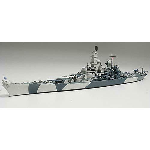 USS Iowa BB-61 Battleship 1/700 Model Ship Kit #31616 by Tamiya
