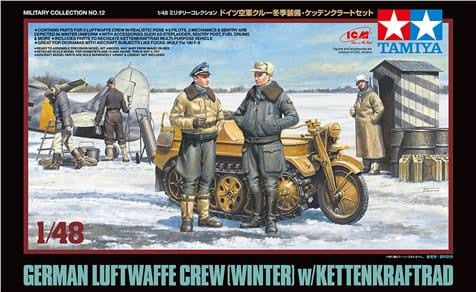 Luftwaffe & Kettenkraftrad 1/48 #32412 by Tamiya