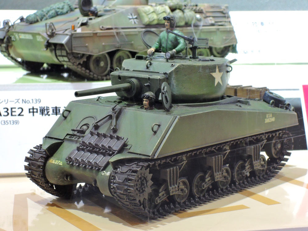 US M4A3E2 Jumbo Re-Release 1/35 #35139 by Tamiya