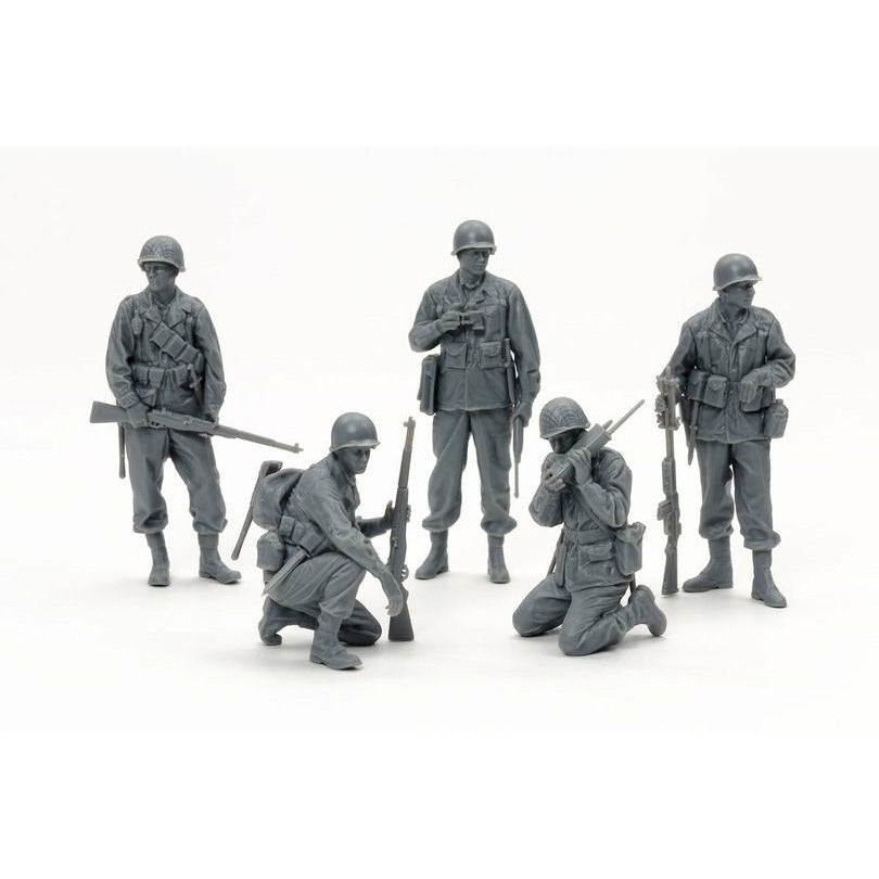 WWII US Infantry Scout Set #35379 1/35 Figure Kit by Tamiya