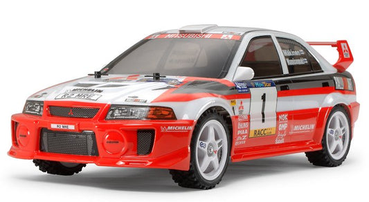 Tamiya Car Mitsubishi Lancer Evo V (TT02)
